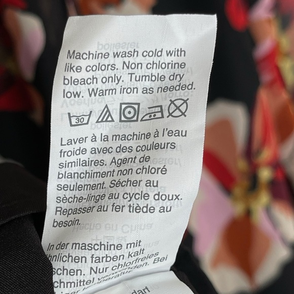 Madewell Tie-Back Bubble-Sleeve Top in French Rose Size XXS NWT - Picture 9 of 9